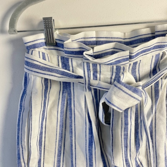 Boden St Ives Paperbag Linen Shorts - Picture 10 of 12